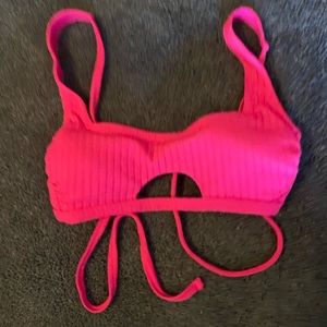 PINK SWIMSUIT TOP